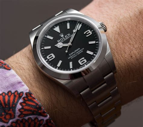 Rolex explorer 1 no date review